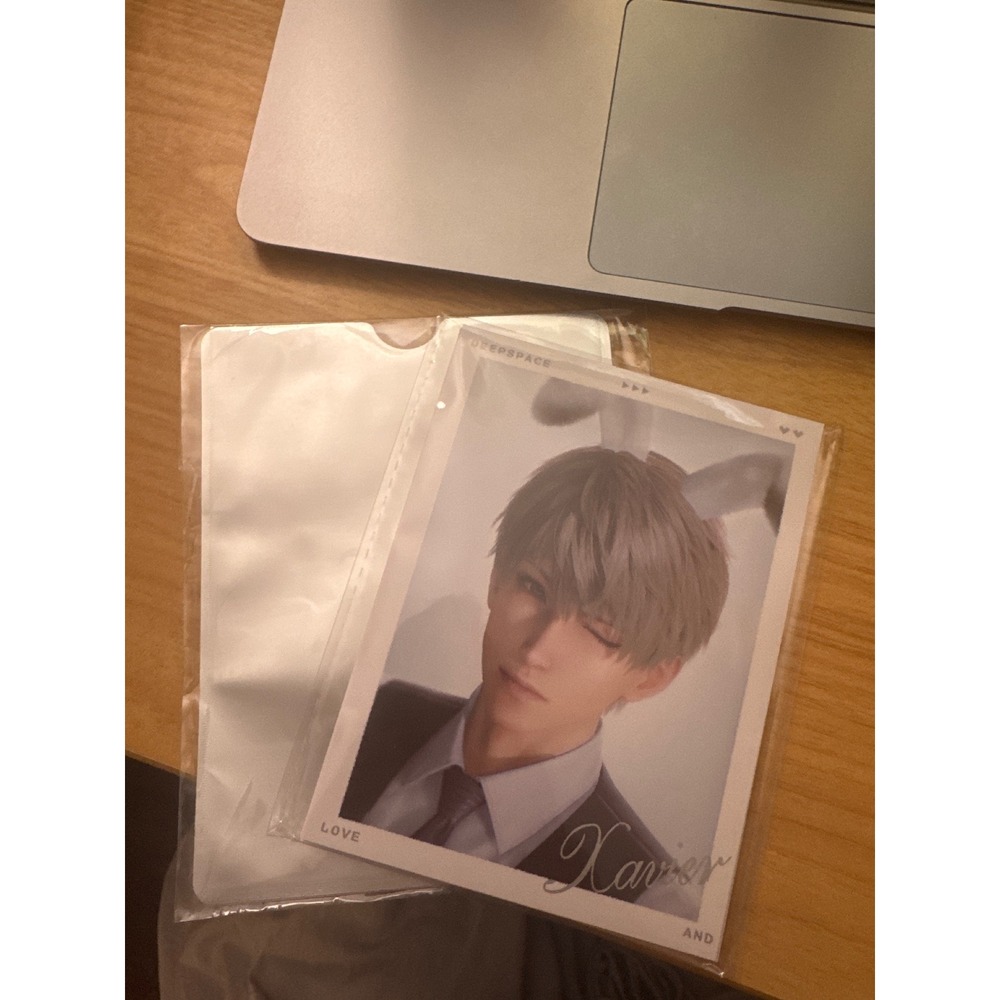 Xavier Love and Deepspace Bunny Ears Photo Card Collectible‎ Anime Expo 2025